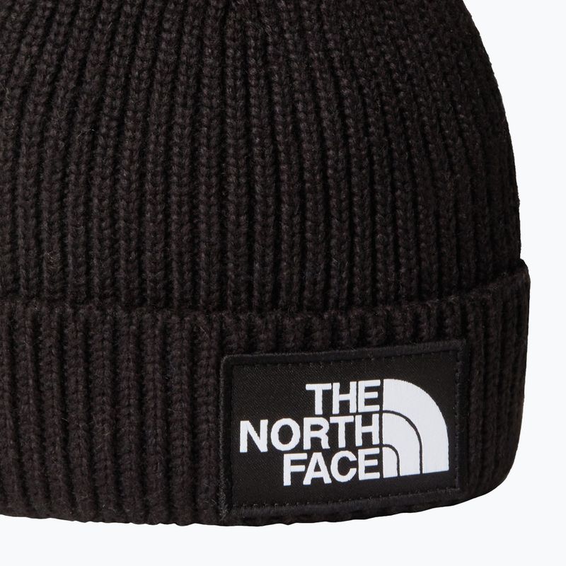 Детска зимна шапка The North Face Baby Logo Box Beanie tnf black 2