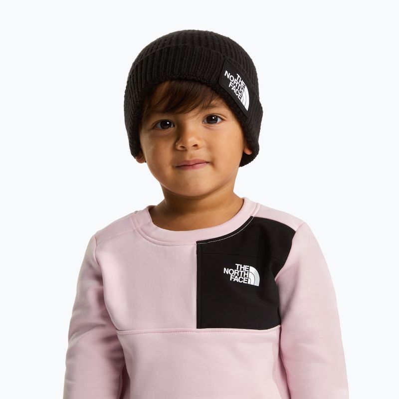 Детска зимна шапка The North Face Baby Logo Box Beanie tnf black 3