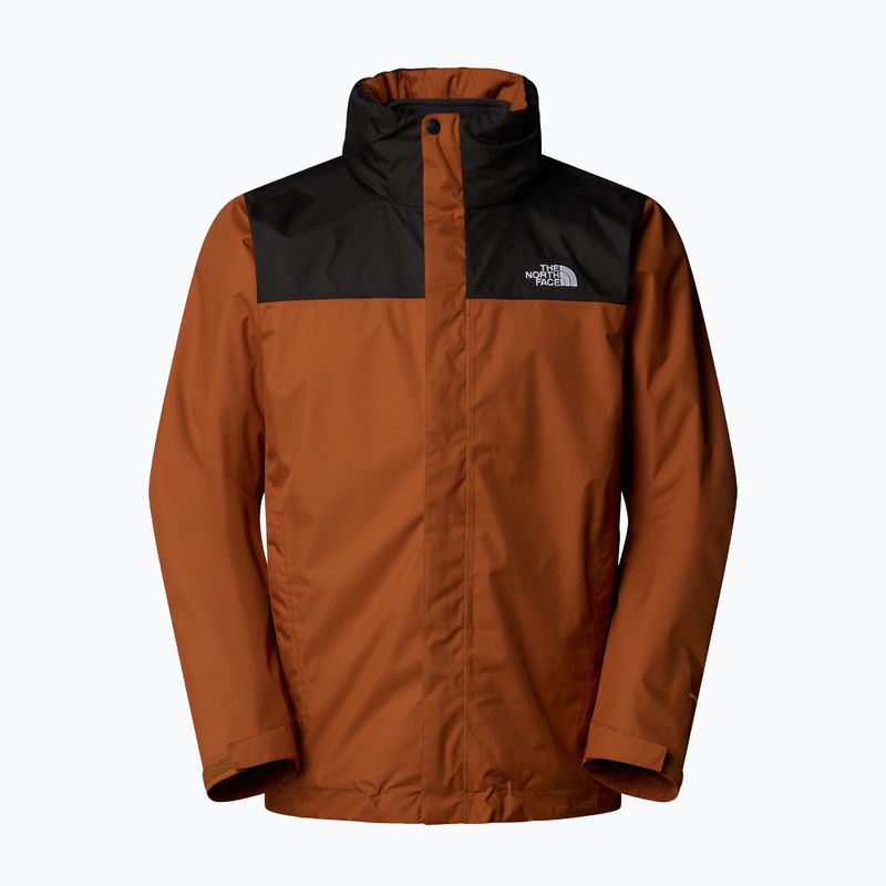 Мъжко яке 3в1 The North Face Evolve II Triclimate burnt umber/asphalt grey 6