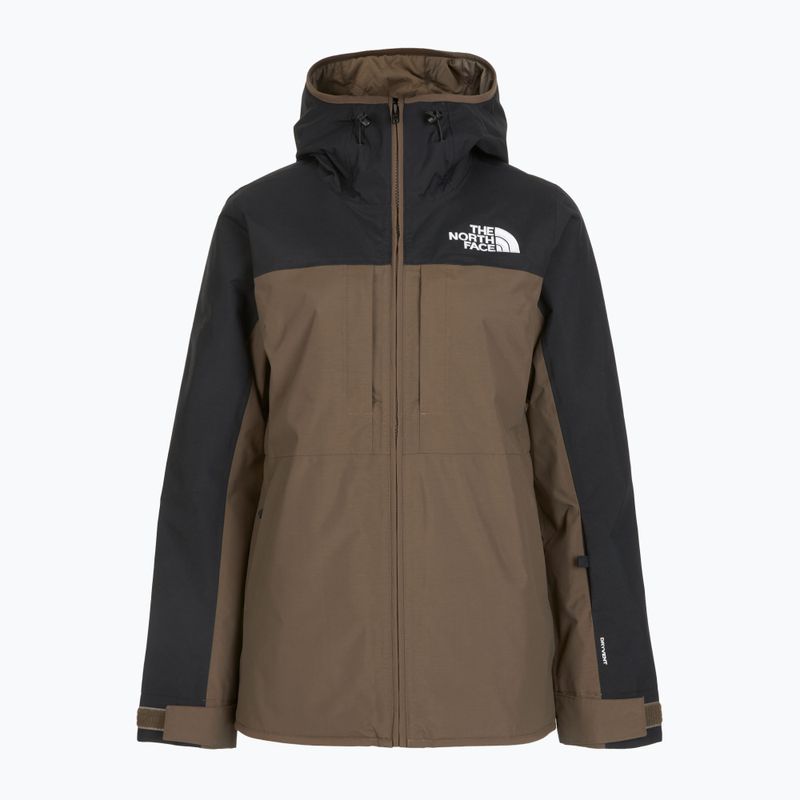 Дамско ски яке The North Face Namak Insulated black/smokey brown 4