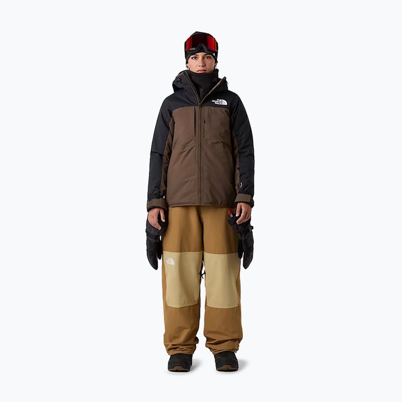 Дамско ски яке The North Face Namak Insulated black/smokey brown 2