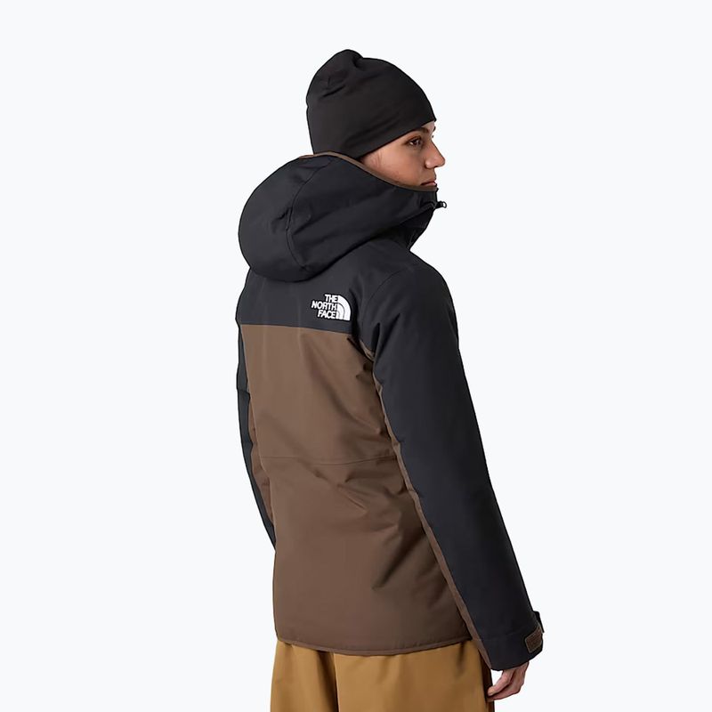Дамско ски яке The North Face Namak Insulated black/smokey brown 3