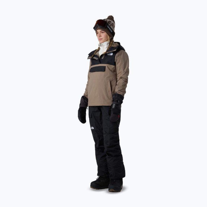 Дамско ски яке The North Face Driftview Anorak mocha brown/black 2