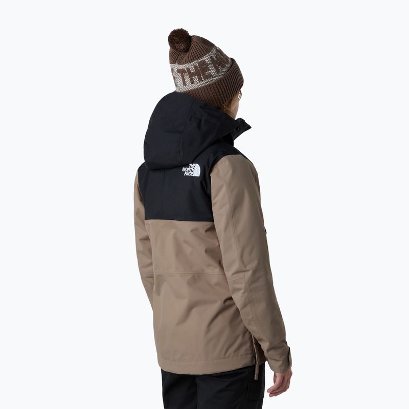 Дамско ски яке The North Face Driftview Anorak mocha brown/black 3