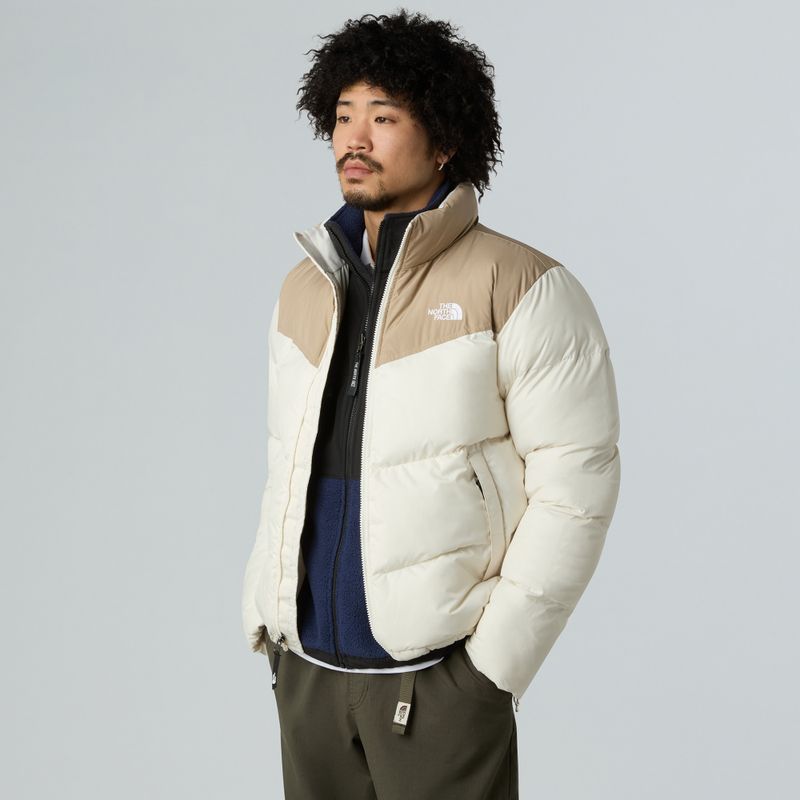 Мъжко яке The North Face Saikuru mushroom grey/white dun 4