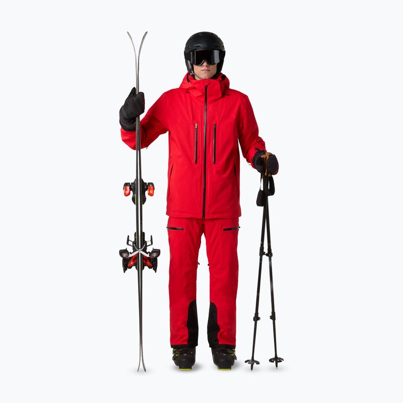 Мъжки скиорски панталони The North Face Chakal Regular elevation red 2