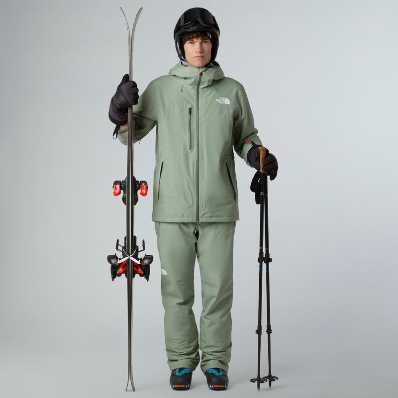 Мъжки скиорски панталони The North Face Descendit slate moss 2