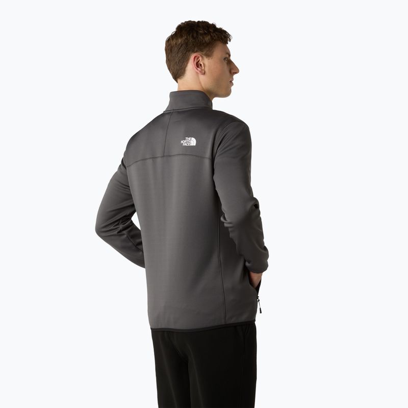 Мъжки суитшърт The North Face Crest Fz anthracite grey/black 3