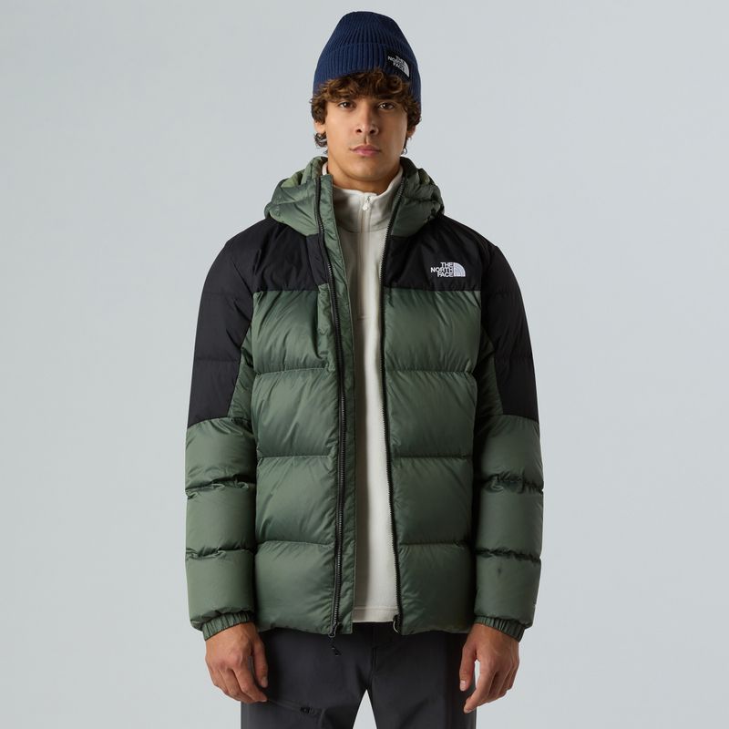 Мъжки пухени якета The North Face Diablo Down 2.0 Hoodie shoulder mist/black heather 4