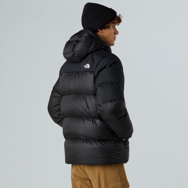 Мъжко пухено яке The North Face Diablo Down 2.0 Hoodie black/black/recycled down 3