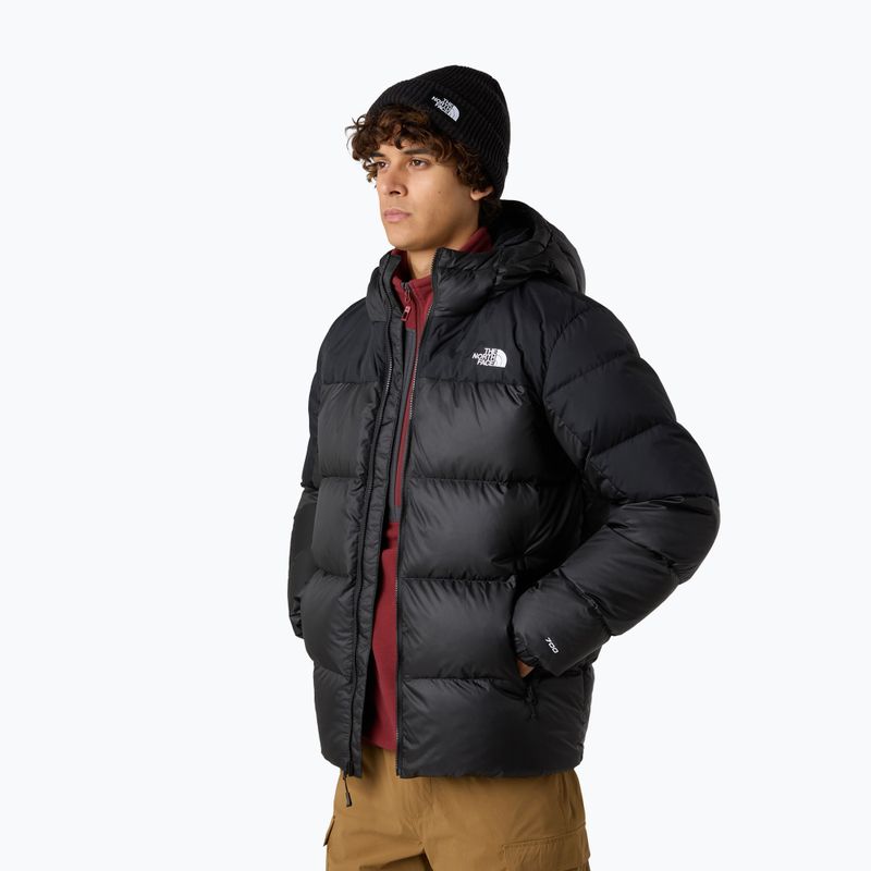 Мъжко пухено яке The North Face Diablo Down 2.0 Hoodie, цвят black/black/recycled down 4