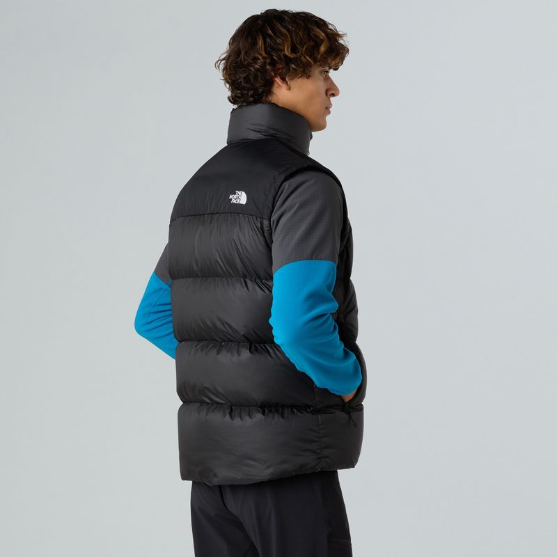 Мъжки елек The North Face Diablo Down 2.0 черен/черен/рециклиран пух 3