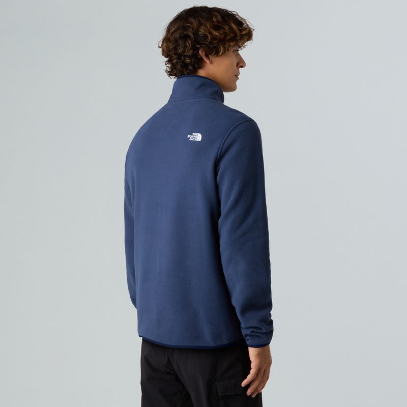 Мъжки суитшърт от полар The North Face Glacier Fleece 1/4 Zip summit navy 3