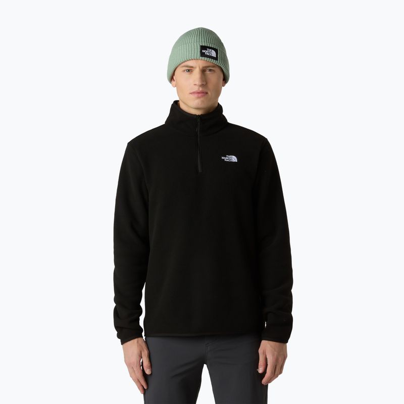 Мъжки суитшърт от полар The North Face Glacier Fleece 1/4 Zip black 6