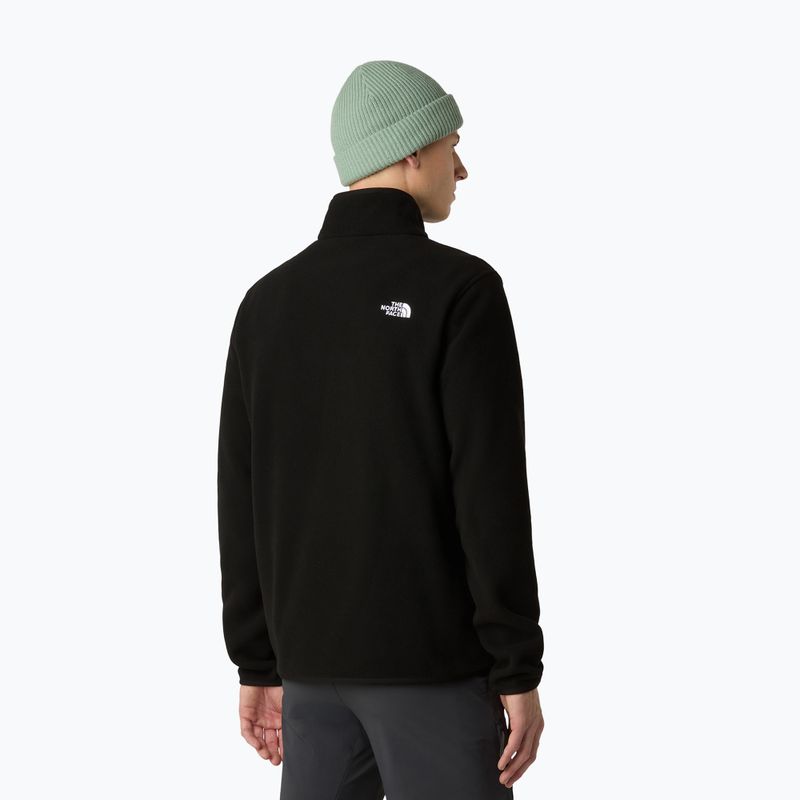 Мъжки суитшърт от полар The North Face Glacier Fleece 1/4 Zip black 2