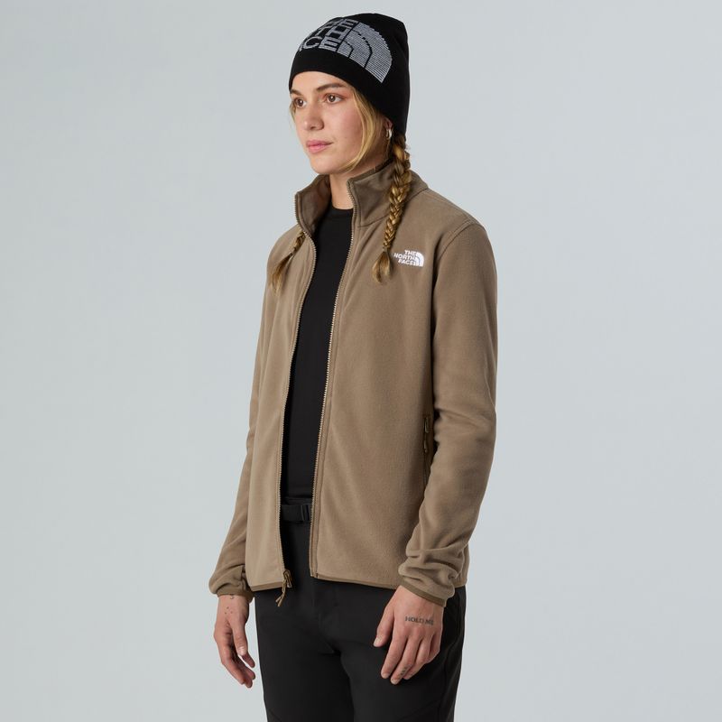 Дамски суитшърт от полар The North Face Glacier Fleece mocha brown 4