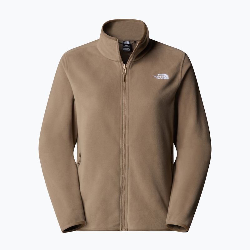 Дамски суитшърт от полар The North Face Glacier Fleece mocha brown 5