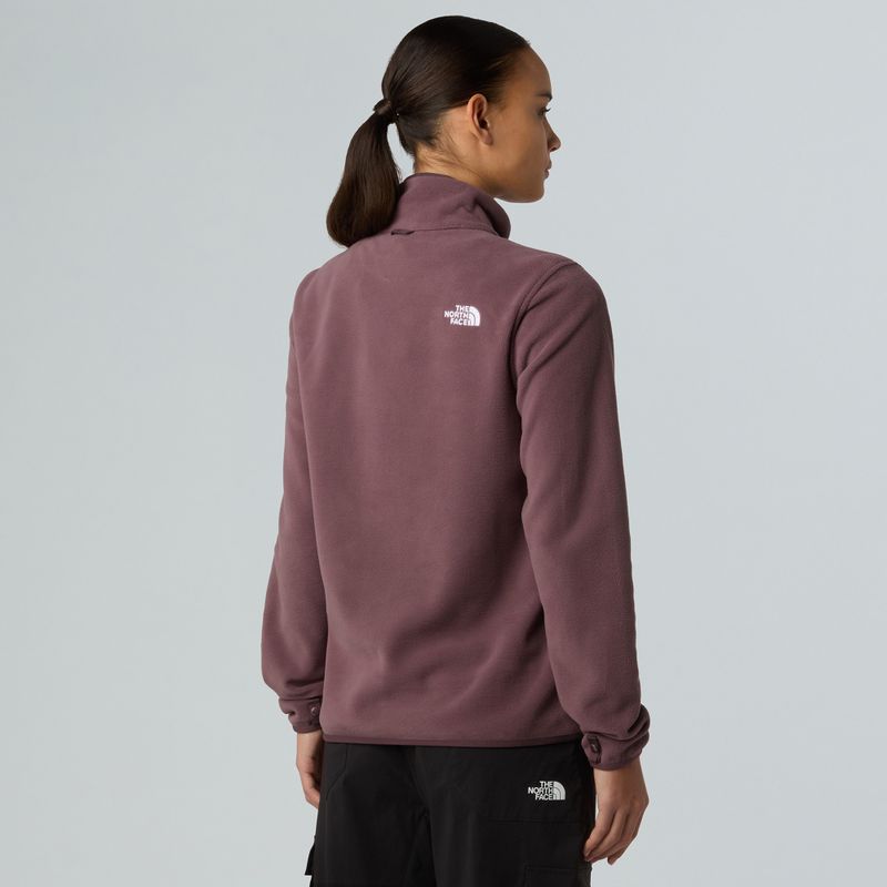 Дамски суитшърт от полар The North Face Glacier Fleece tawny quartz 3