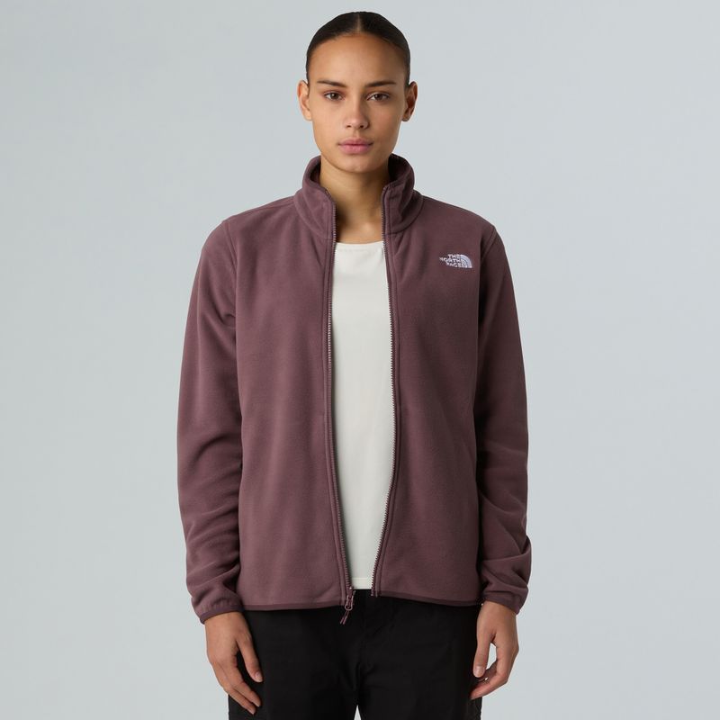 Дамски суитшърт от полар The North Face Glacier Fleece tawny quartz 4