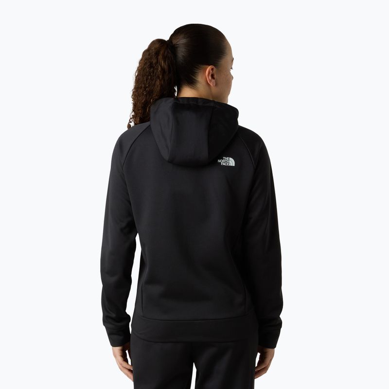 Дамски суитшърт The North Face Reaxion 2.0 Hooded Full Zip black heather 3