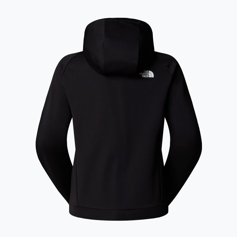 Дамски суитшърт The North Face Reaxion 2.0 Hooded Full Zip black heather 6
