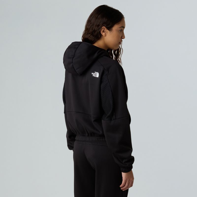 Дамски суитшърт The North Face Mountain Athletics Fleece Full Zip black 3