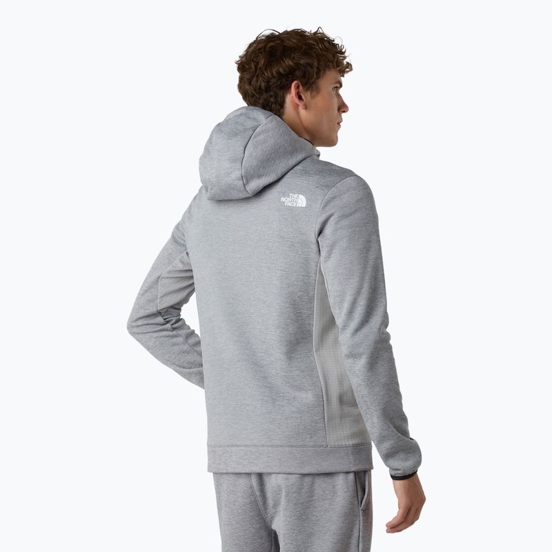 Мъжки суитшърт The North Face Mountain Athletics Fleece Full Zip pale grey/heather/m 3
