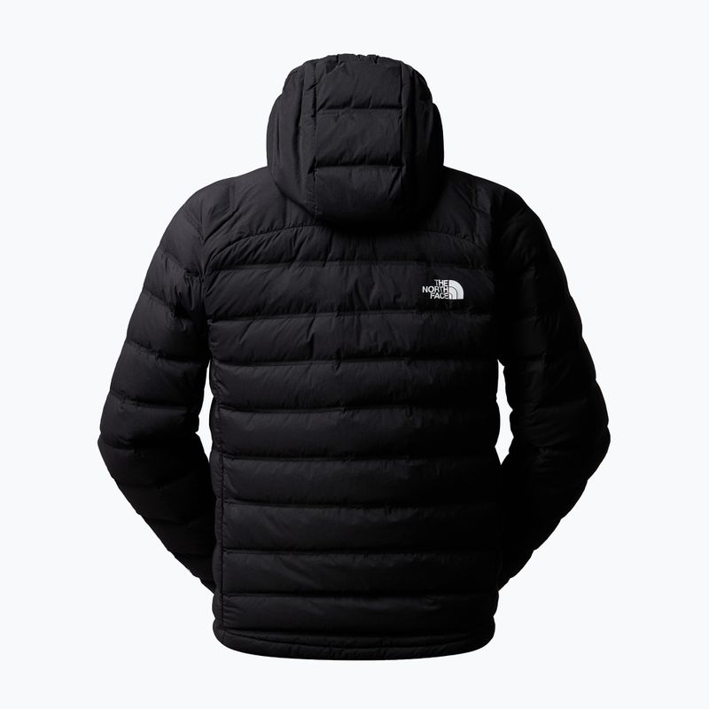 Мъжко пухено яке с качулка The North Face Abseil Stretch Down Hoodie black 6