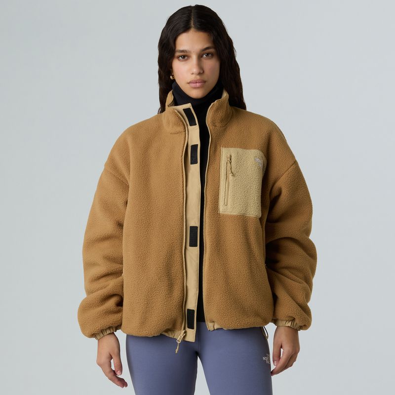 Дамско яке The North Face Yumiori Reversible khaki stone/utility brown 4