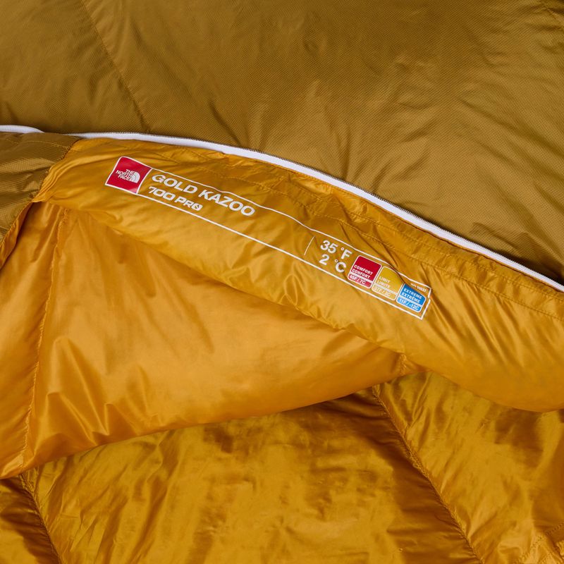 Спален чувал The North Face Gold Kazoo citrine yellow 4