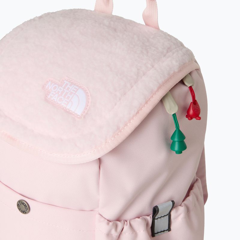Детска градска раница The North Face Mini Explorer 10 л бледо розово/бяло 3
