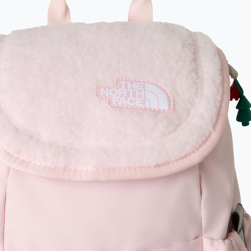 Детска градска раница The North Face Mini Explorer 10 л бледо розово/бяло 4
