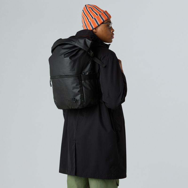 Мъжка градска раница The North Face Base Camp Voyager Rolltop 25 l black/asphalt grey 6