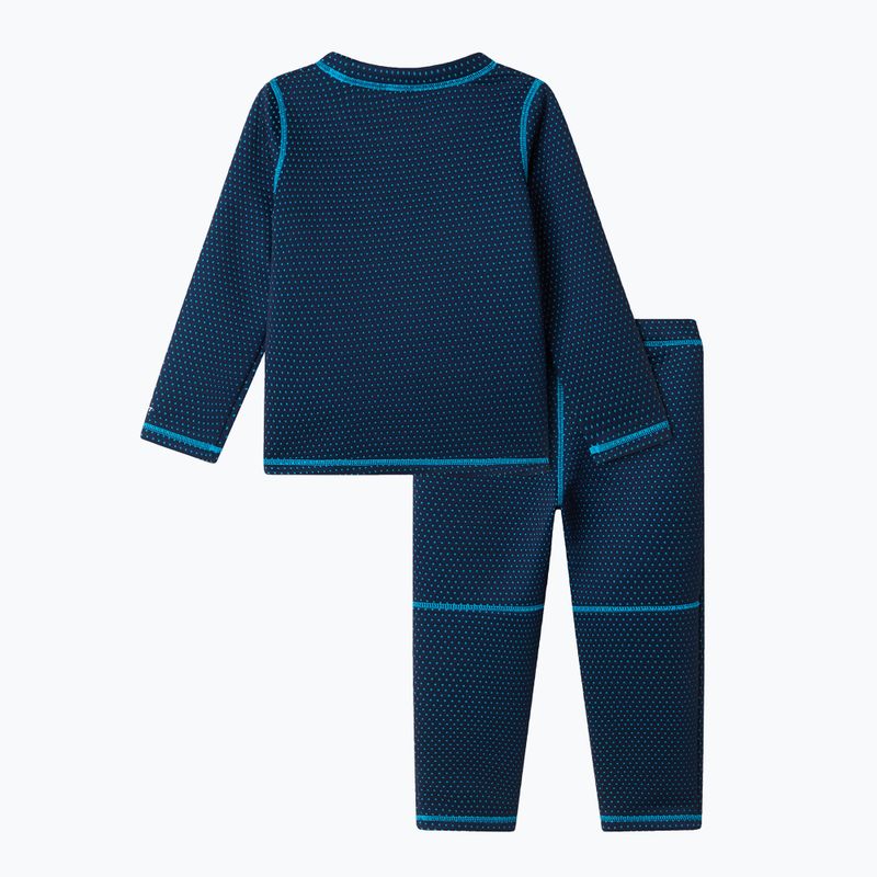 Комплект детско термо бельо The North Face Dotknit Thermal summit navy/meridian blue 2