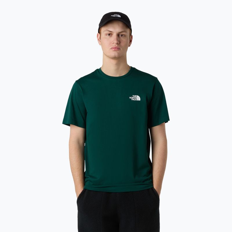 Мъжка тениска The North Face Simple Dome hunter green