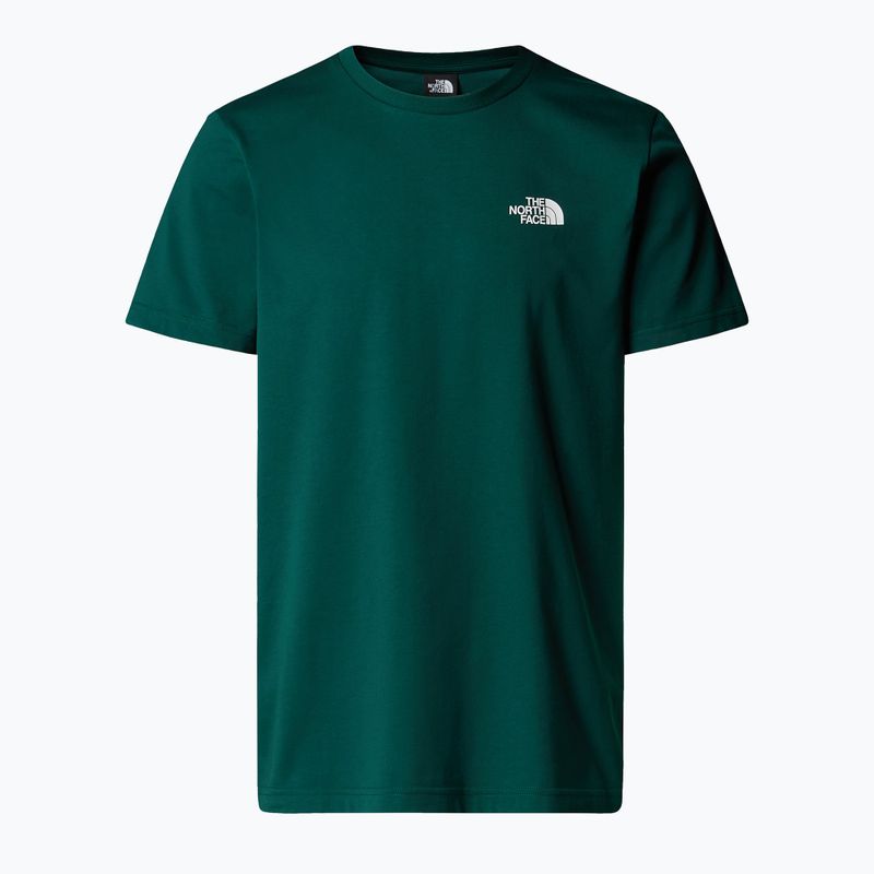 Мъжка тениска The North Face Simple Dome hunter green 4