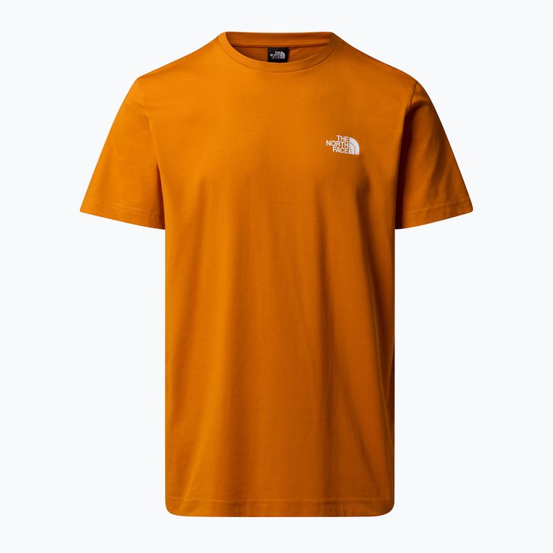 Мъжка тениска The North Face Simple Dome agate orange 4
