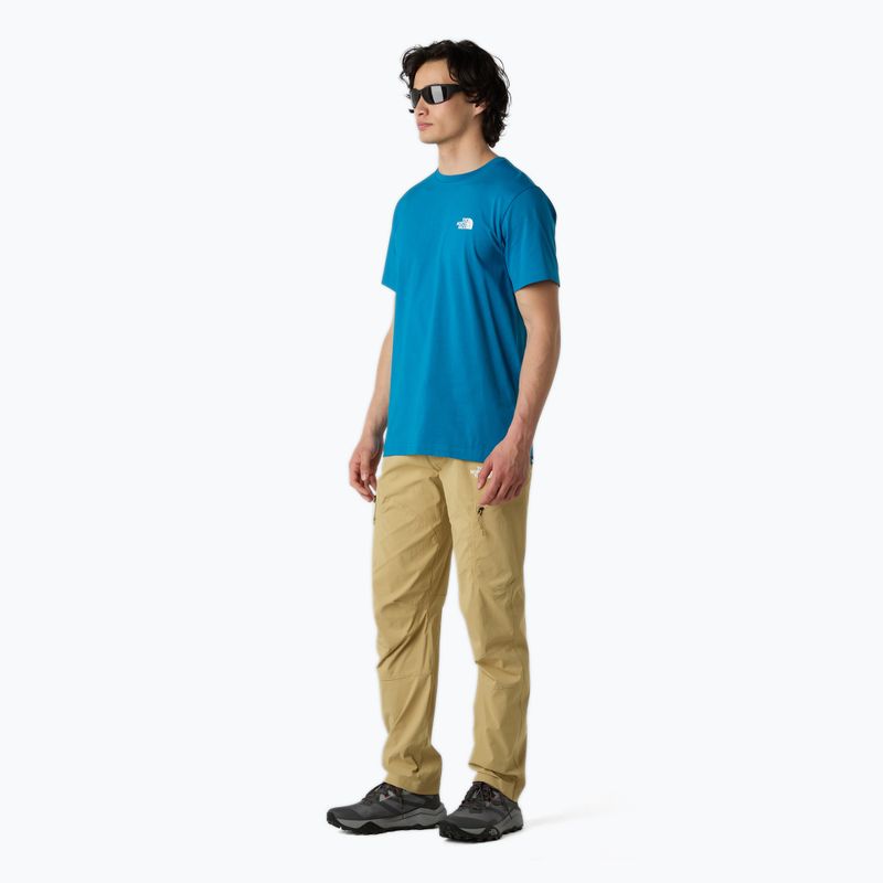 Мъжка тениска The North Face Simple Dome, тъмно синя 2