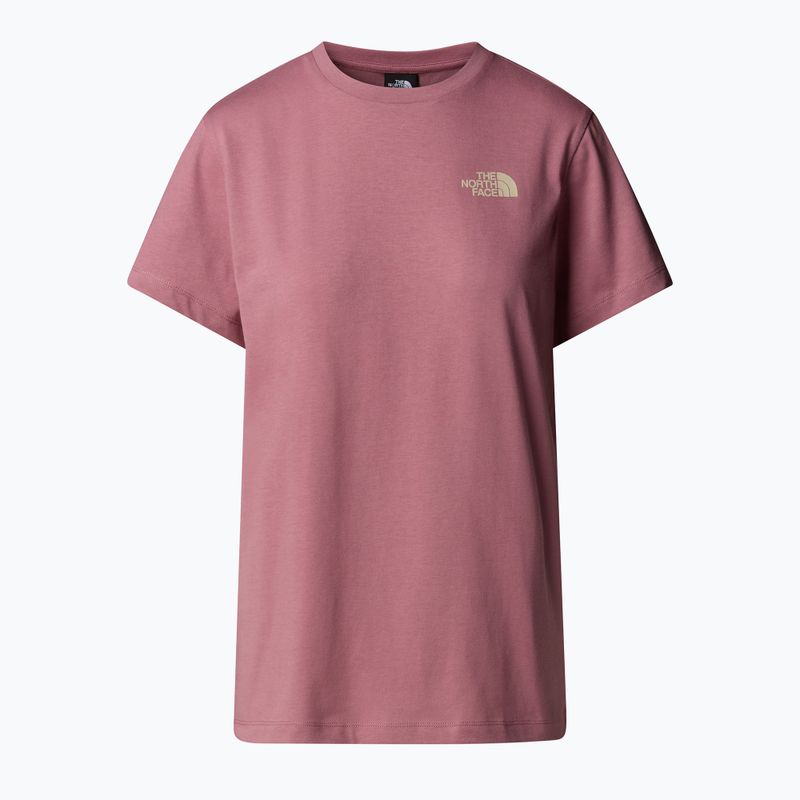 Дамска тениска The North Face Box Nse Relaxed nostalgia rose/gravel 4