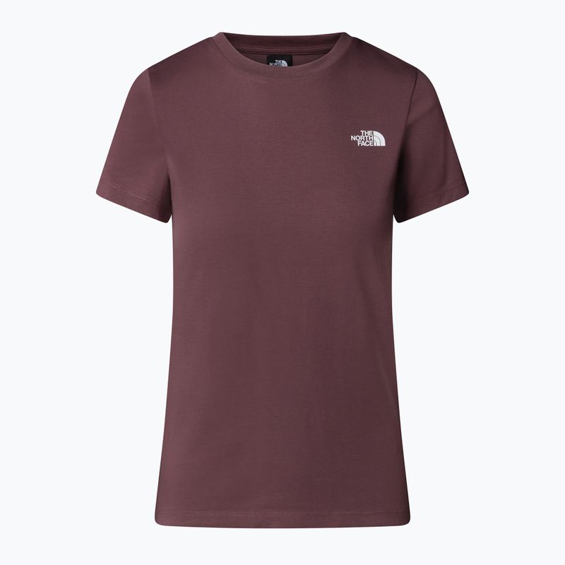Дамска тениска The North Face Simple Dome Slim tawny quartz 4