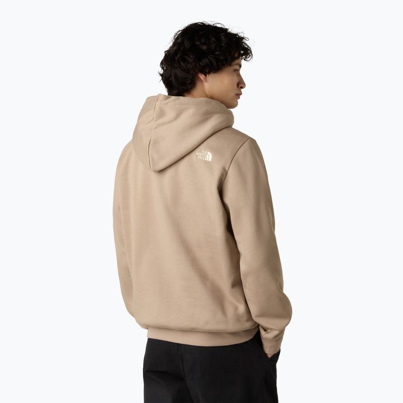 Мъжки суитшърт The North Face Drew Peak Pullover Hoodie mushroom grey/gravel 3