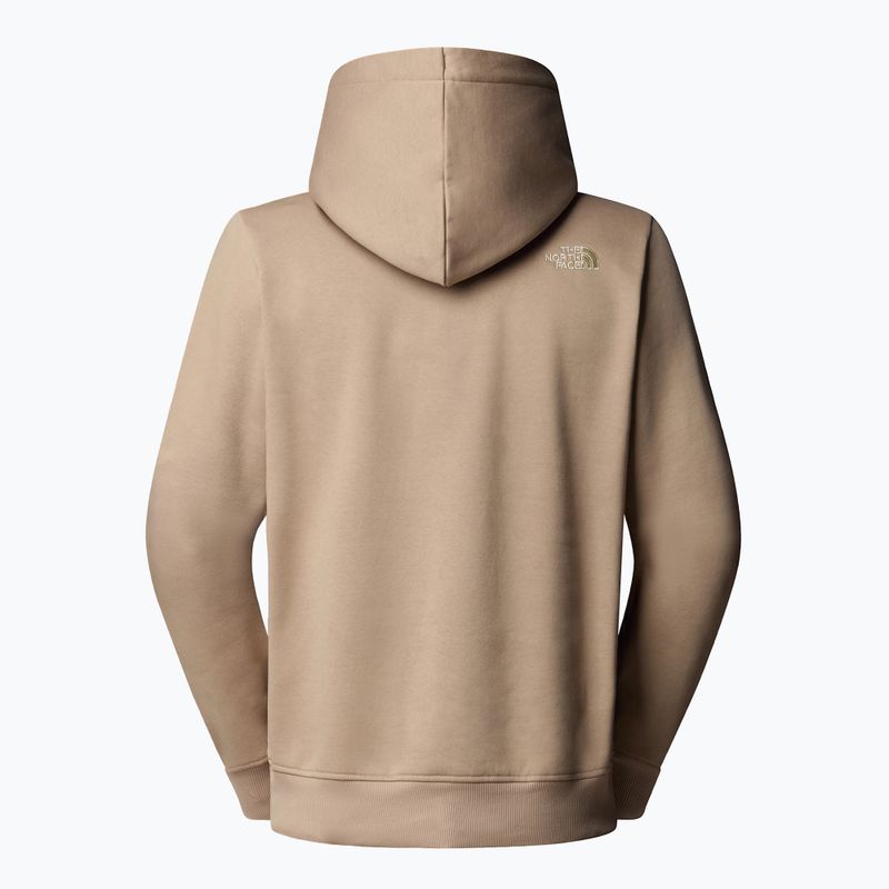 Мъжки суитшърти The North Face Drew Peak Pullover Hoodie mushroom grey/gravel 5