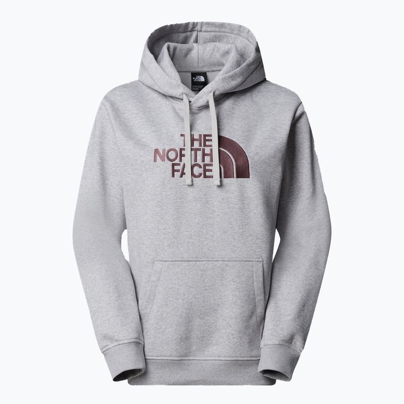 Дамски суитшърт The North Face Drew Peak Pullover Hoodie lightgreyheather/tawnyquartz 4