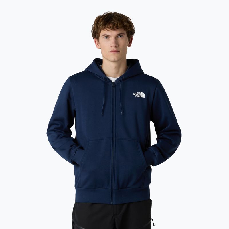 Мъжки суичър The North Face Simple Dome Full Zip Hoodie summit navy