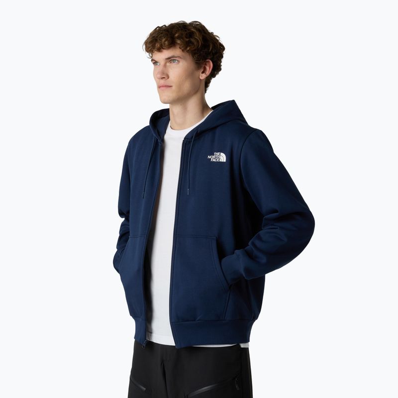 Мъжки суичър The North Face Simple Dome Full Zip Hoodie summit navy 4