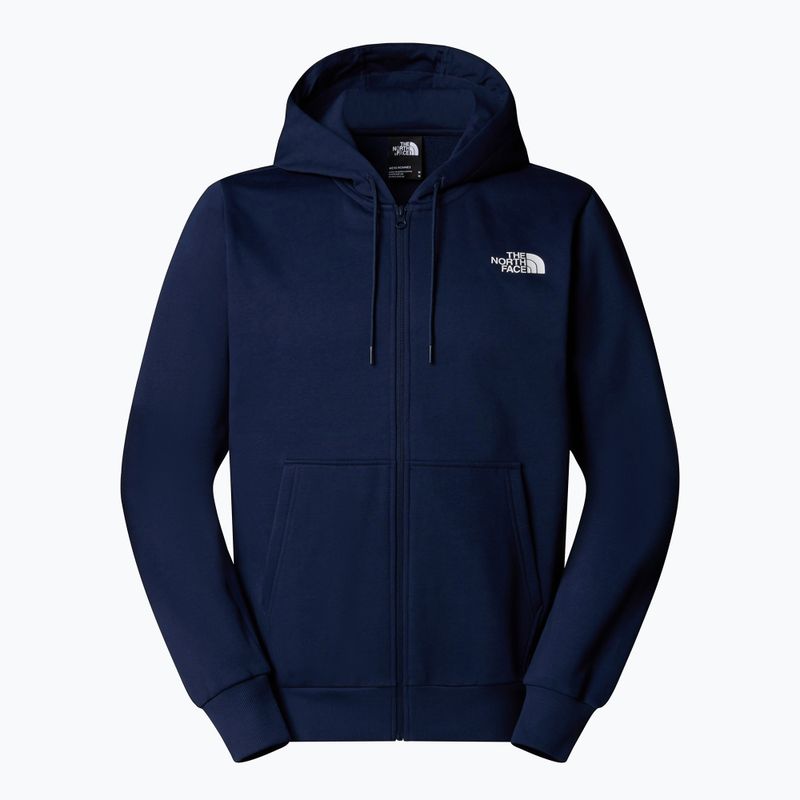 Мъжки суичър The North Face Simple Dome Full Zip Hoodie summit navy 5