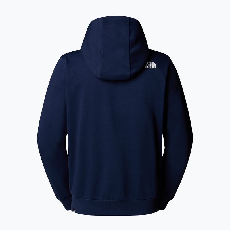 Мъжки суичър The North Face Simple Dome Full Zip Hoodie summit navy 6
