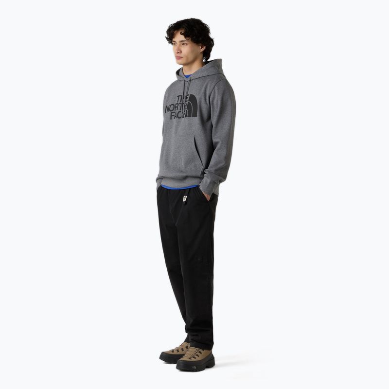 Мъжки суитшърт The North Face Easy Hoodie medium grey heather 2