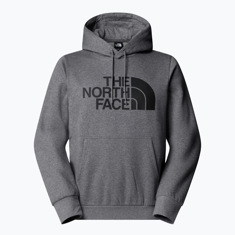 Мъжки суитшърт The North Face Easy Hoodie medium grey heather 4