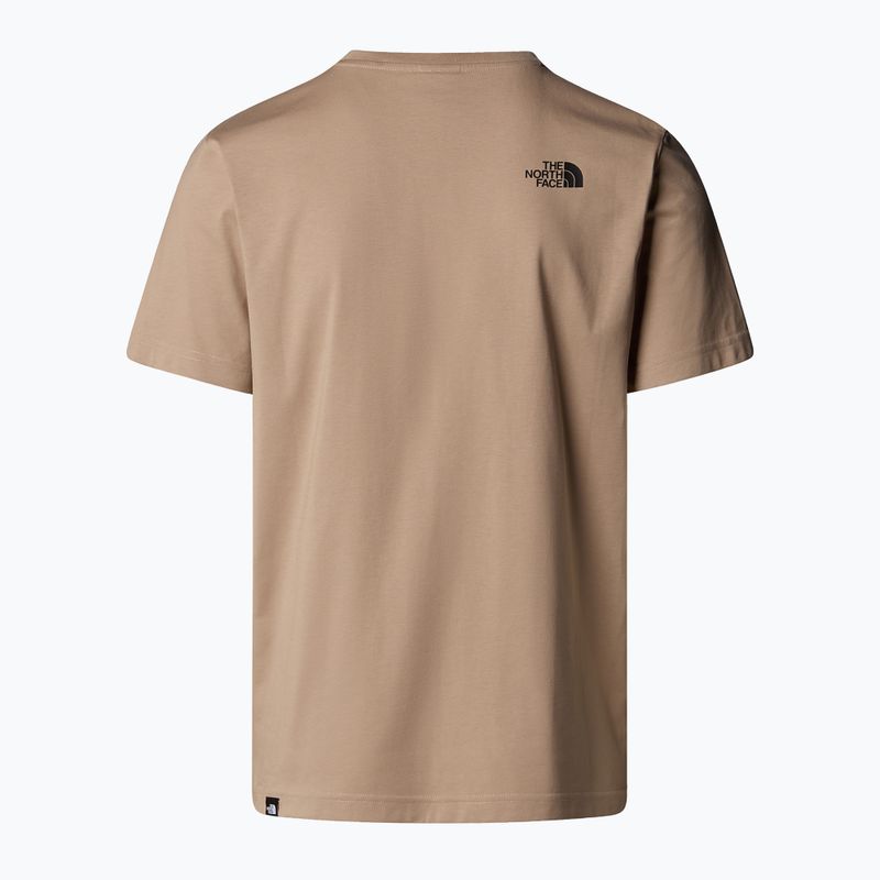 Мъжка тениска The North Face Fine mushroom grey 2